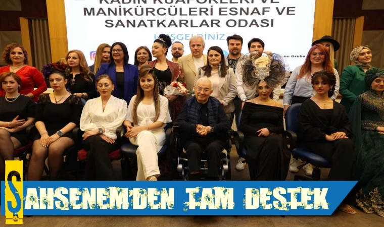 ŞAHSENEM'DEN KUAFÖRLERE VE GÜZELLİK SEKTÖRÜNE TAM DESTEK