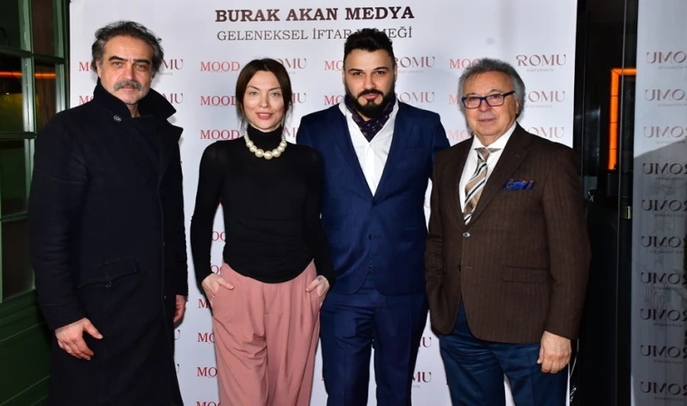 GELENEKSEL İFTAR DAVETİNE ÜNLÜ İSİMLER AKIN ETTİ