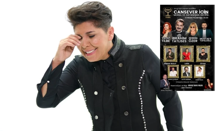 SANAT DÜNYASI CANSEVER İÇİN TEK YÜREK OLDU