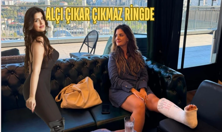ALÇIYI ÇIKARIP MİKROFONU RİNG’ DE ELİNE ALIYOR