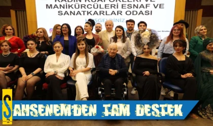 ŞAHSENEM'DEN KUAFÖRLERE VE GÜZELLİK SEKTÖRÜNE TAM DESTEK