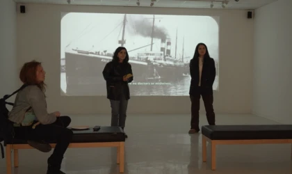 ABD’DE İKİ ÜNİVERSİTEDE İZLEYİCİYLE BULUŞTU